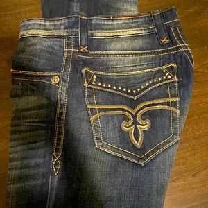 Mens Rock Revival Jeans size 34